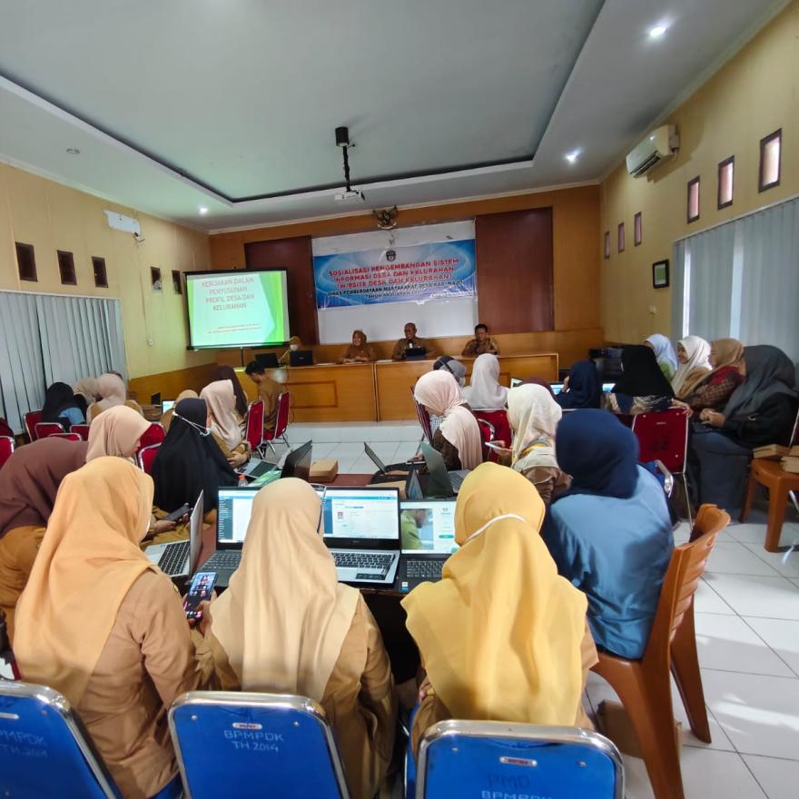 SOSIALISASI PENGEMBANGAN SISTEM INFORMASI DESA DAN KELURAHAN 